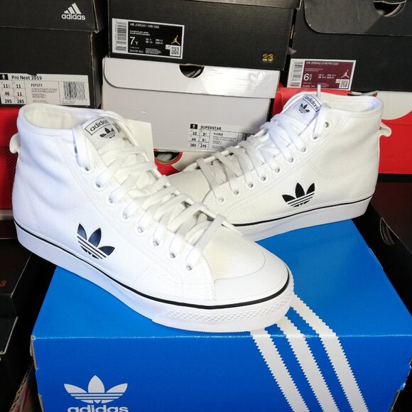 ADIDAS NIZZA HI MEN'S US SIZE 10 BRAND NEW IN BOX - Picture 4 of 10